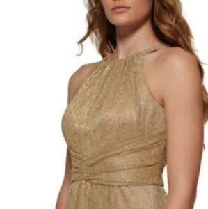 Vince Camuto Halter Column Dress